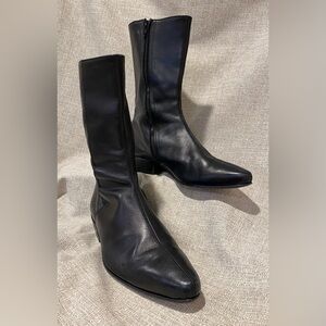 Beatwear Black Leather Lennon Boots